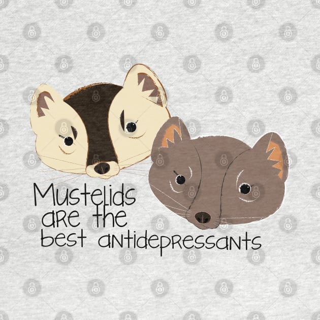 Mustelids are the best antidepressants sable version by belettelepink